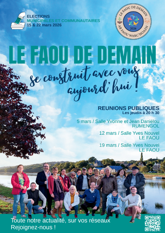 Affiche réunion public